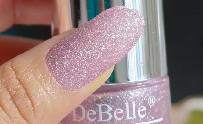 DeBelle Gel Nail Polish - Ophelia  Lavender Holographic Nail Polish –  DeBelle Cosmetix Online Store