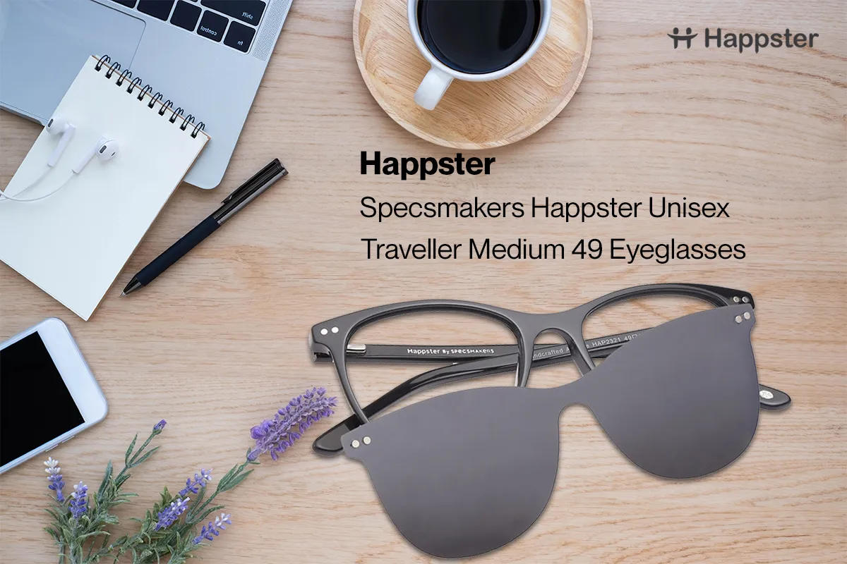 Specsmakers Happster Unisex Eyeglasses Full_frame Traveller Medium 50 –  Specsmakers Opticians PVT. LTD.