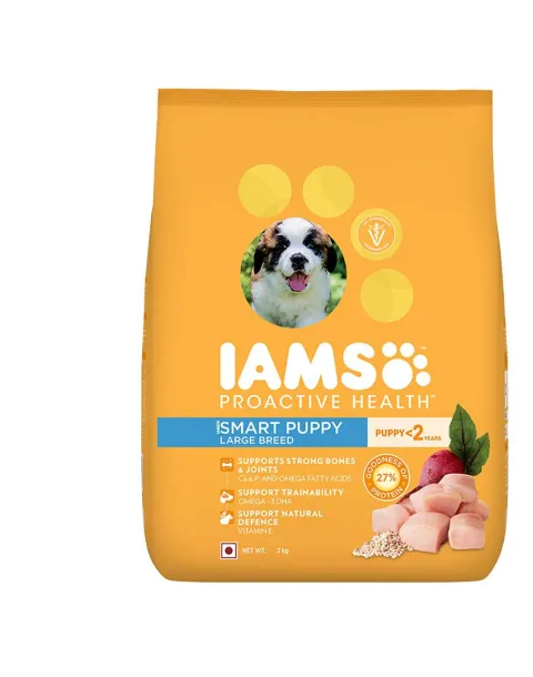 Buy IAMS Proactive Health Smart Puppy Large Breed Dry Dog Food